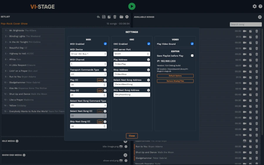 vi-stage screenshot 2